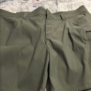 Eddie Bauer Olive Green Casual Shorts
